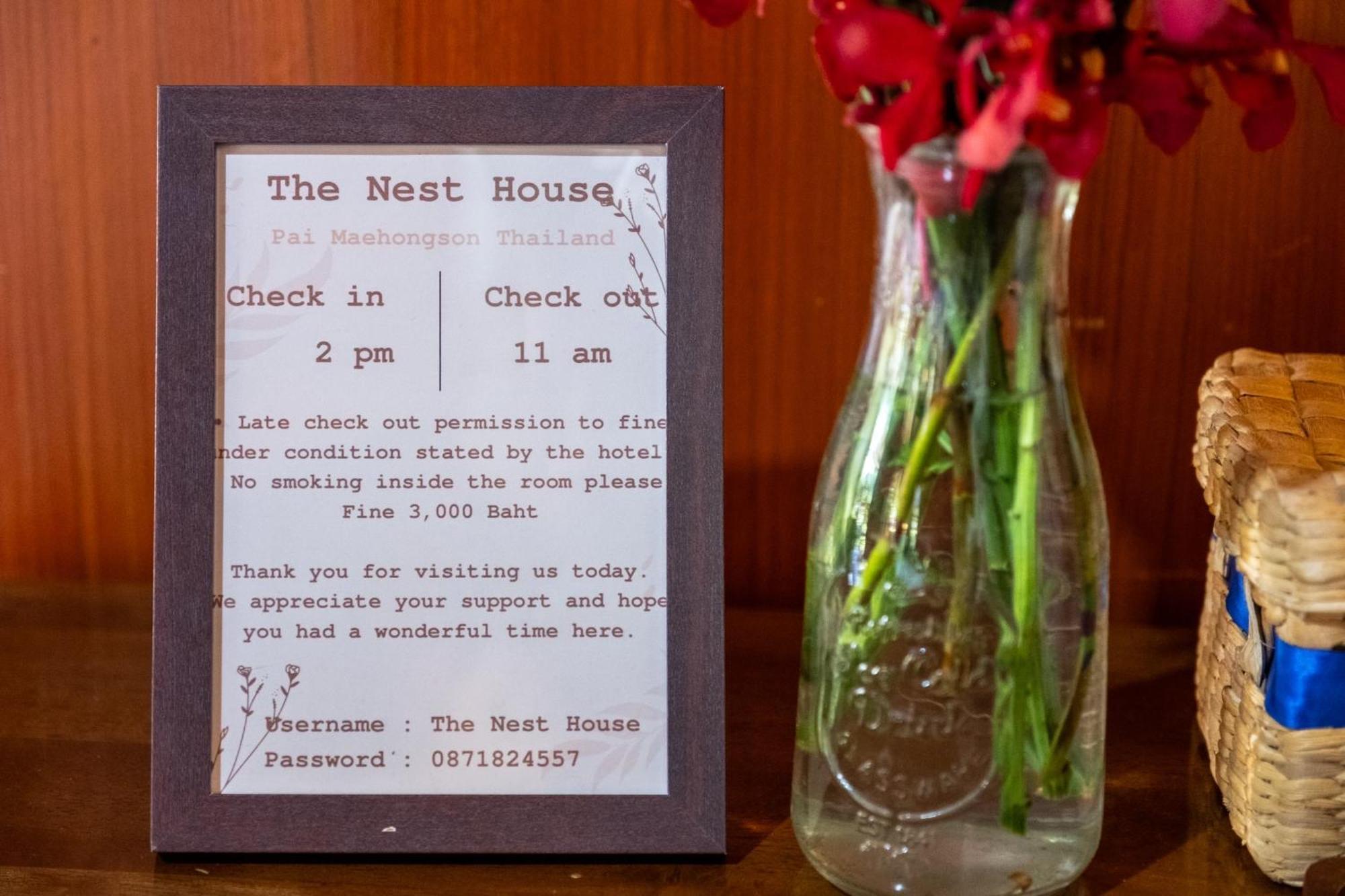 Отель The Nest House Пай Экстерьер фото